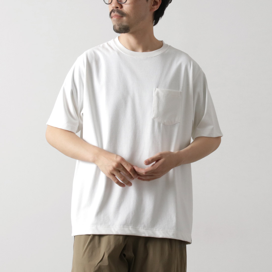 JUGEM（ジュゲム）×RAG 別注 ノンシーム ポケットTシャツ / メンズ 吸水速乾 伸縮 ストレッチ 形状安定性 | JUGEM | 01