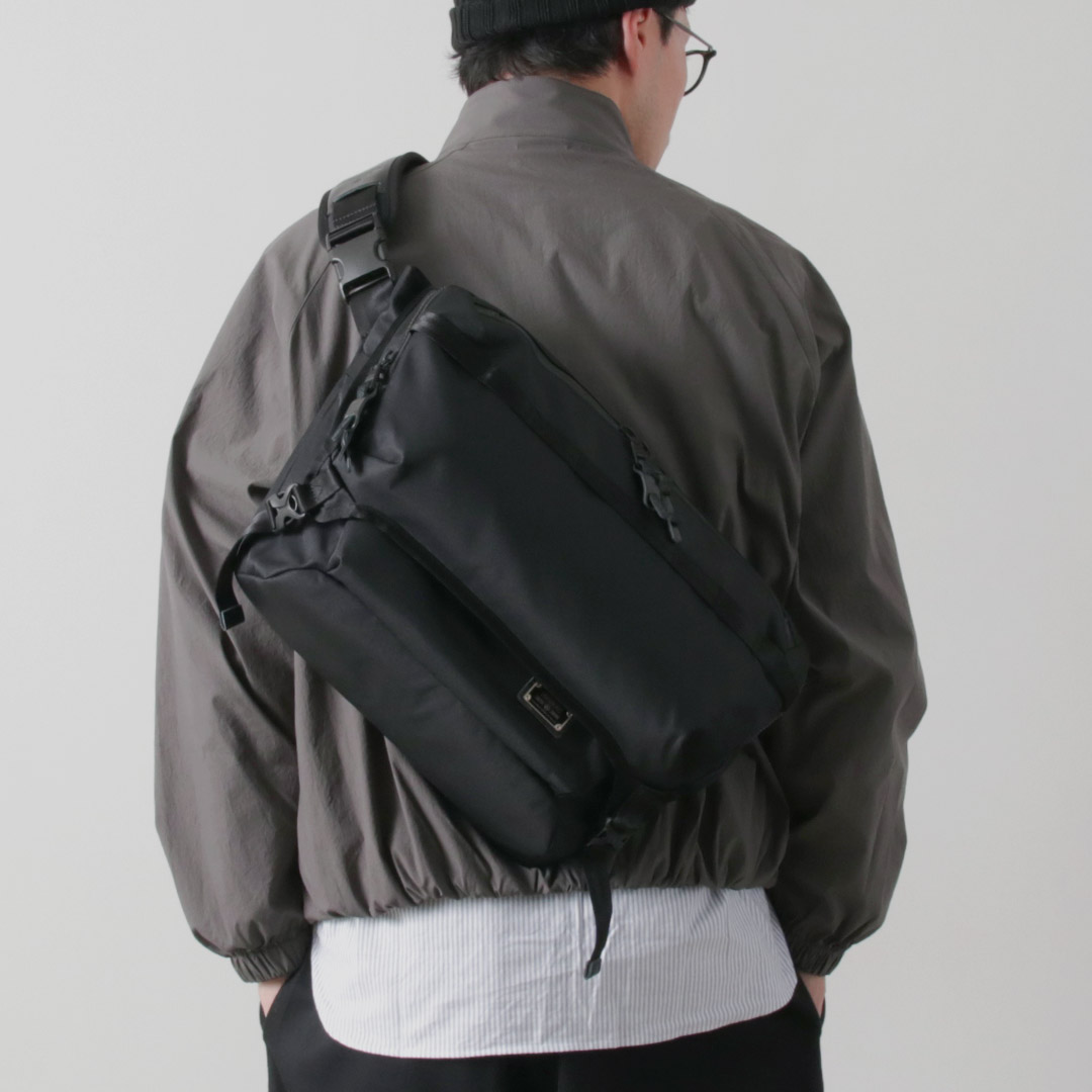 AS2OV（アッソブ） コーデュラ ドビー メッセンジャーバッグ / メンズ ショルダーバッグ 大きめ A4　ビジネス 通勤 | AS2OV | 01