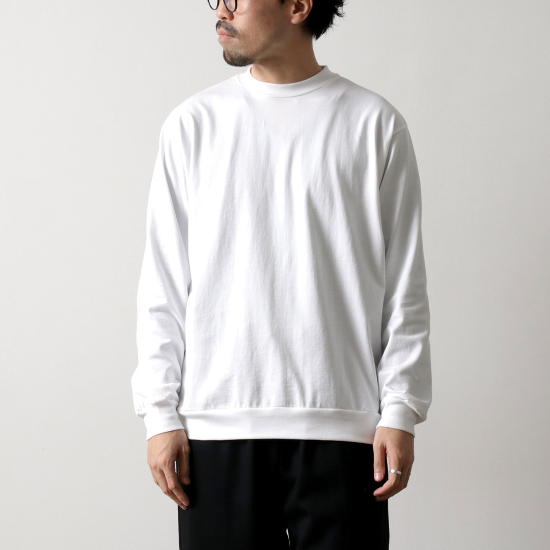 LIFiLL（リフィル） コットニー ロングスリーブTシャツ 日本製 / メンズ 長袖 | LIFiLL | 01