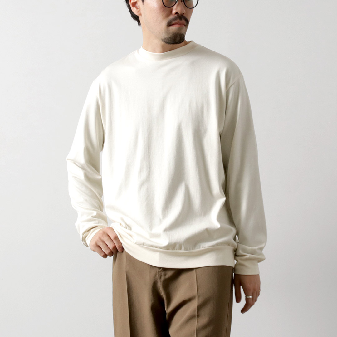 LIFiLL（リフィル） コットニー ロングスリーブTシャツ 日本製 / メンズ 長袖 | LIFiLL | 02
