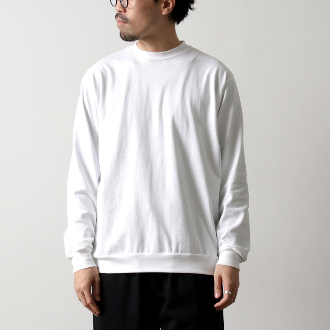 LIFiLL（リフィル） スウェット ロングスリーブTシャツ / メンズ トップス カットソー 長袖 インナー スーピマコットン 無地 | LIFiLL | 01