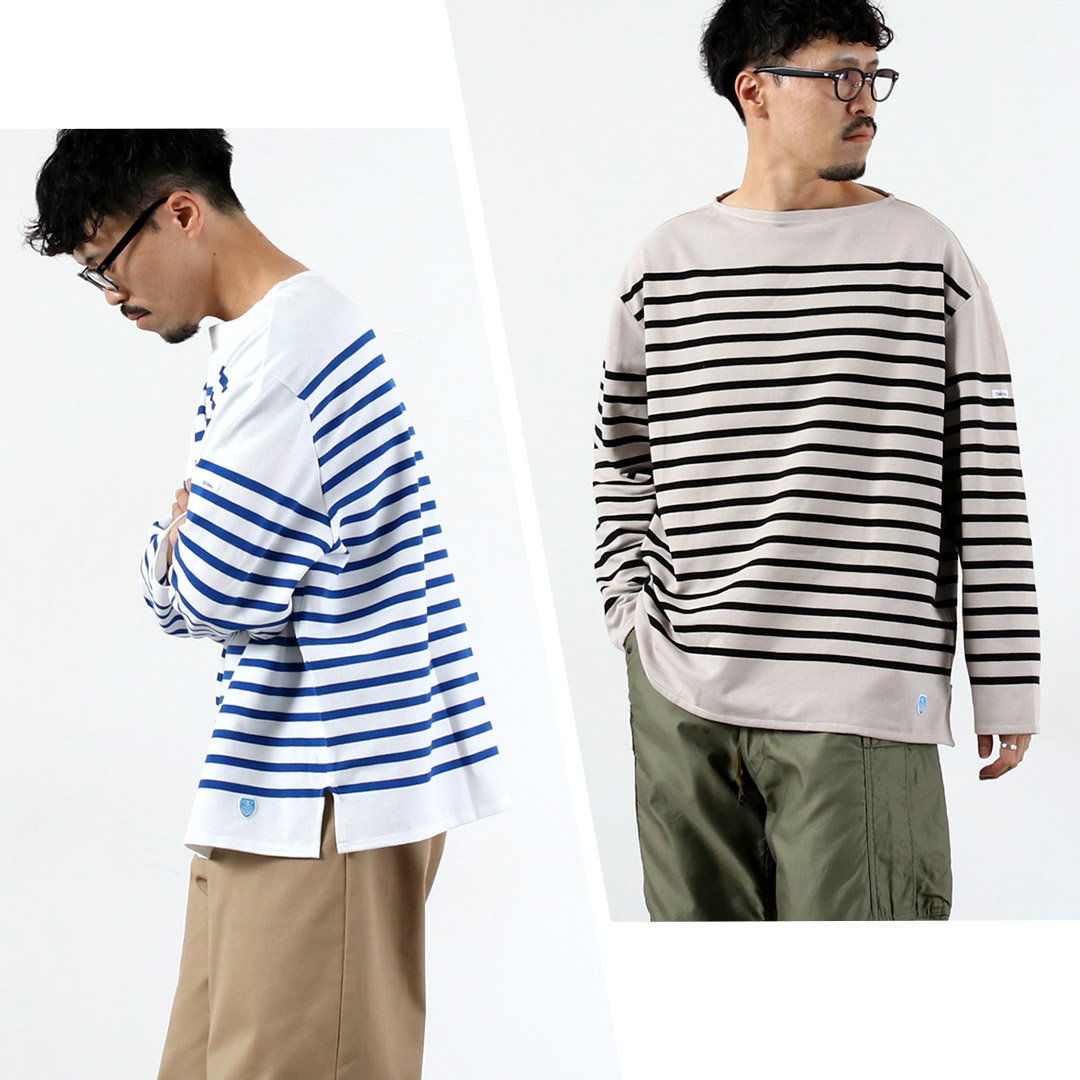 ORCIVAL（オーシバル） リラックスフィット ボートネック ロング