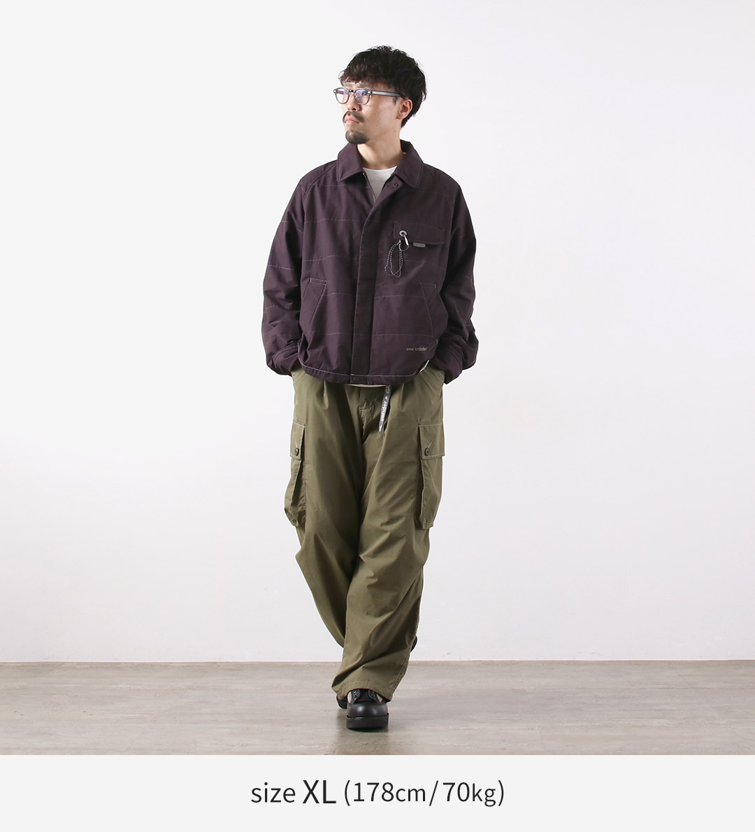 and wander イーベントジャケット ナイロンジャケット and wander イーベントジャケット ナイロンジャケット