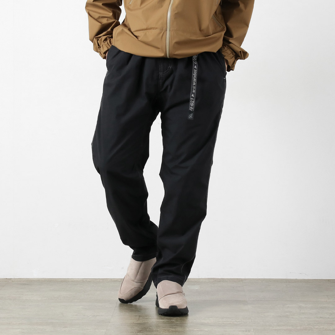 AND WANDER（アンドワンダー） グラミチコラボ コットンナイロン クライミングパンツ / メンズ イージーパンツ アウトドア | and wander | 02