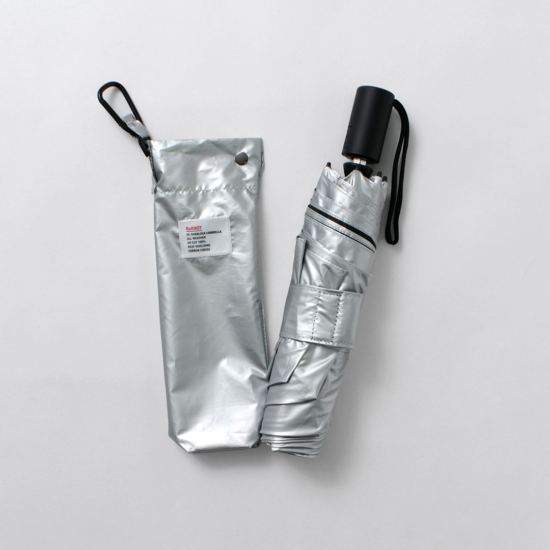 REKNOT（リノット） ウルトラライト サンブロック アンブレラ オートマティック / メンズ 日傘 UVカット 晴雨兼用 傘 自動開閉 | ReKNOT | 01