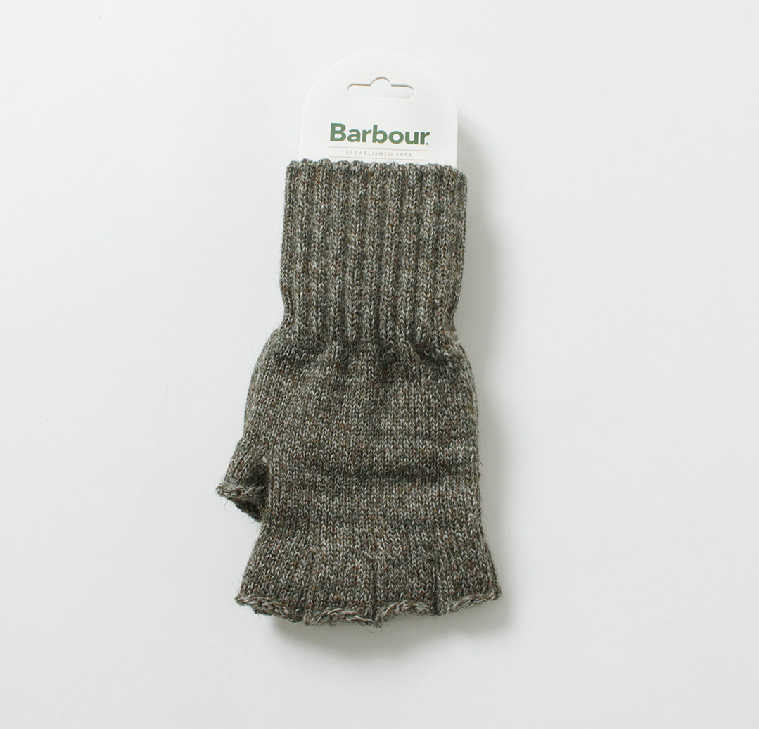 BARBOUR（バブアー） フィンガーレスグローブ / メンズ 手袋 指無し 指ぬき barbour fingerless gloves | Barbour | 01