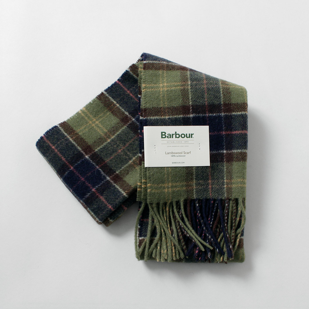 BARBOUR（バブアー） タータン ラムウール スカーフ / マフラー メンズ ウィメンズ ユニセックス チェック柄 | Barbour | 03