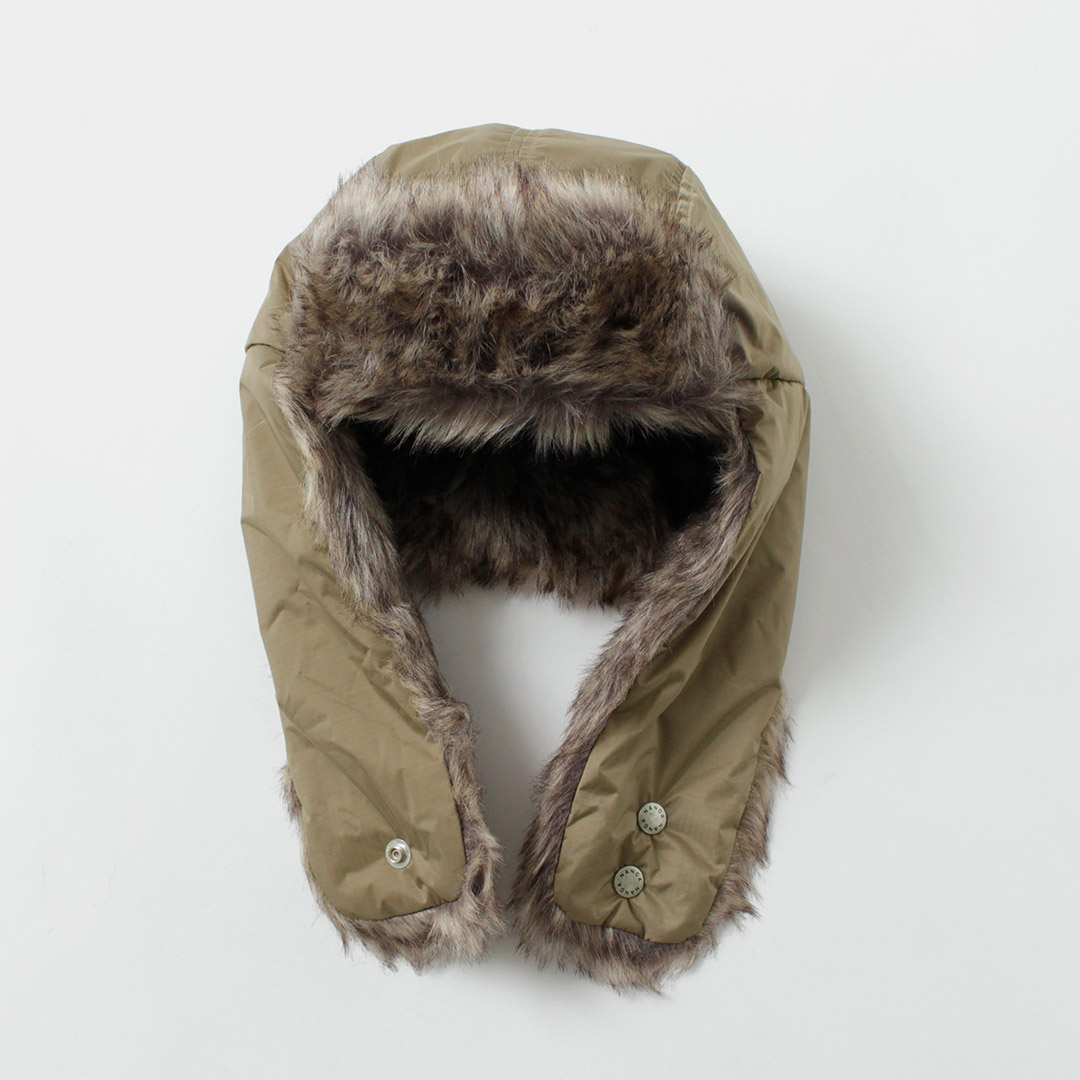 NANGA（ナンガ） オーロラテックス ファー フライトキャップ / 帽子 アウトドア メンズ 耐水 撥水 防風 AURORA TEX | NANGA | 01