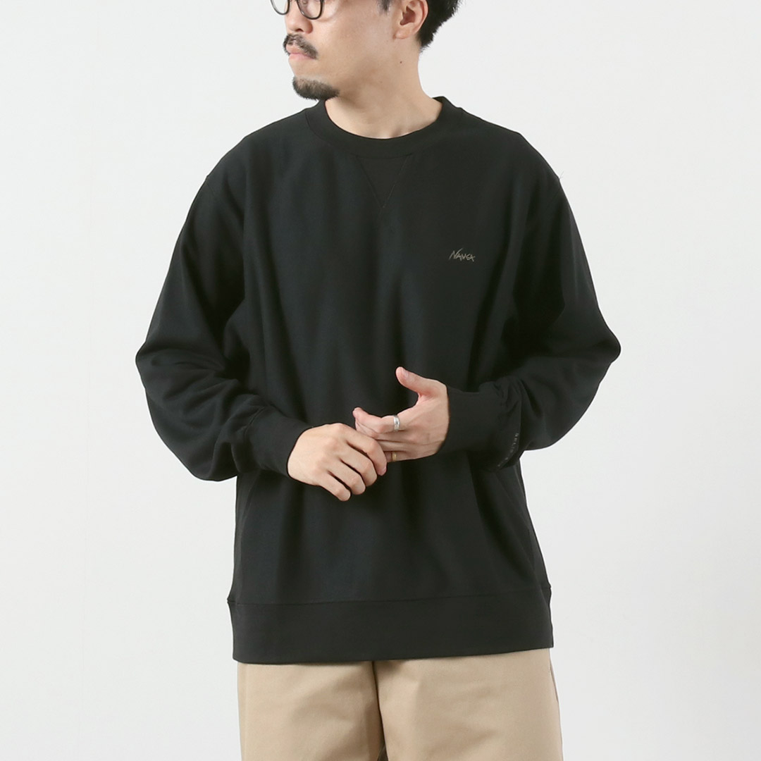 NANGA（ナンガ） ドライミックス テリー クルースウェット / トップス メンズ プルオーバー 長袖 速乾 | NANGA | 02