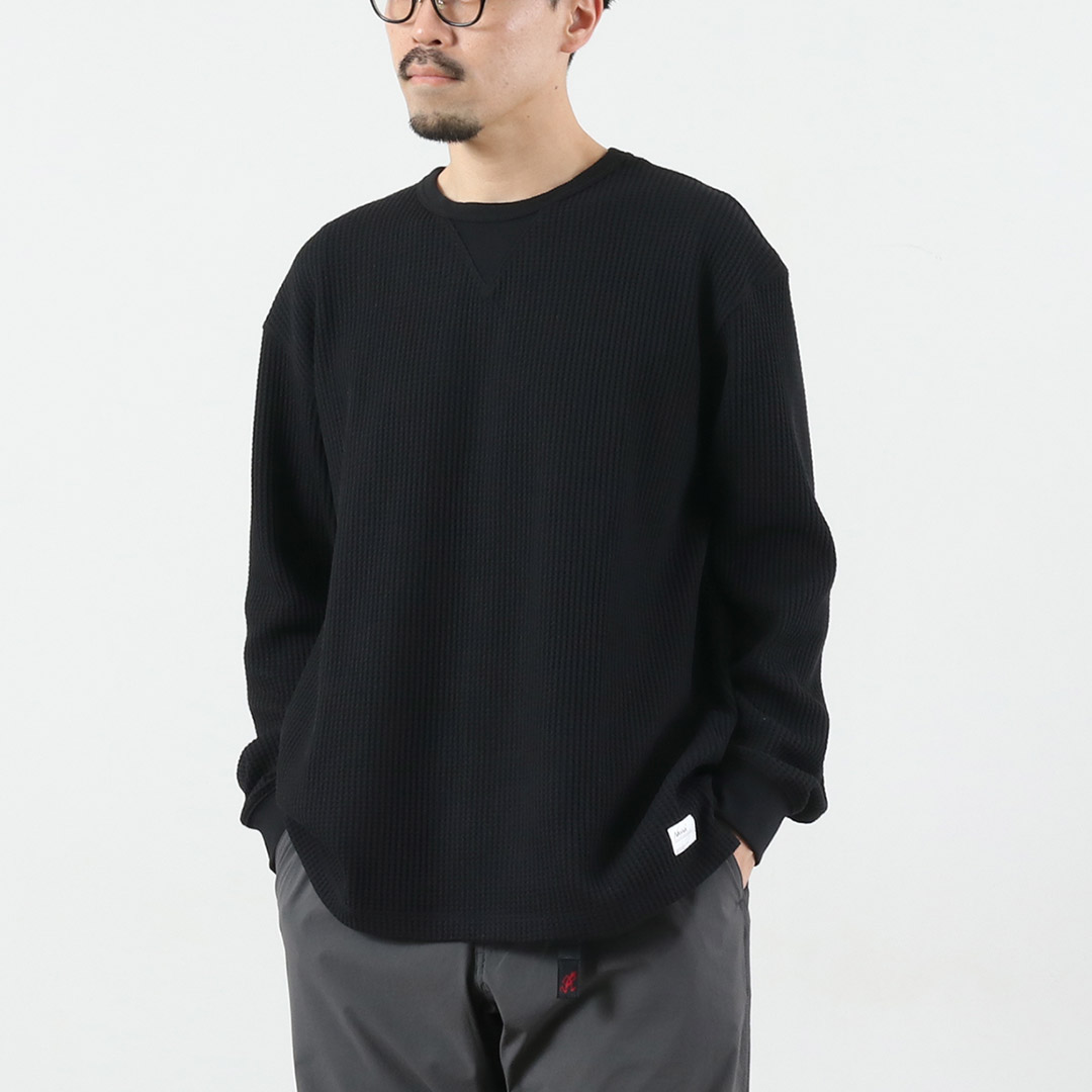 NANGA （ナンガ） エコハイブリッド ワッフル ロングスリーブTシャツ / メンズ 長袖 Tシャツ ロンT サーマル | NANGA | 03