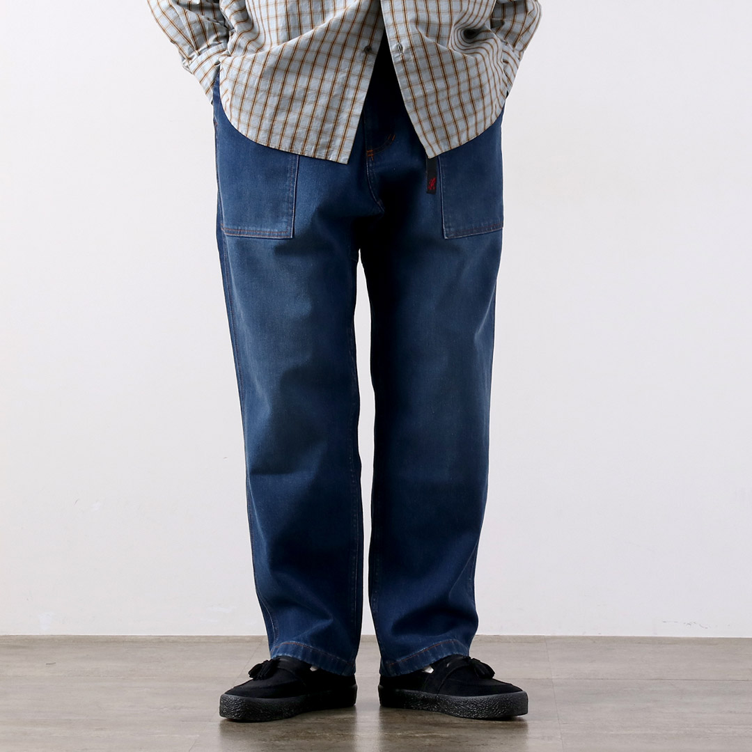 GRAMICCI（グラミチ） ストレッチデニム ルーズテーパード リッジパンツ / メンズ ストレッチ イージーパンツ ボトムス | GRAMICCI | 02