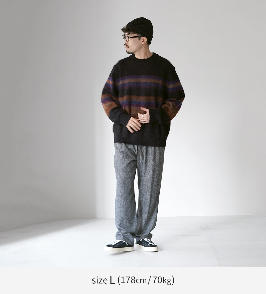 WAX LONDON（ワックスロンドン） ワイルド クルー ニット ブラッシュ 