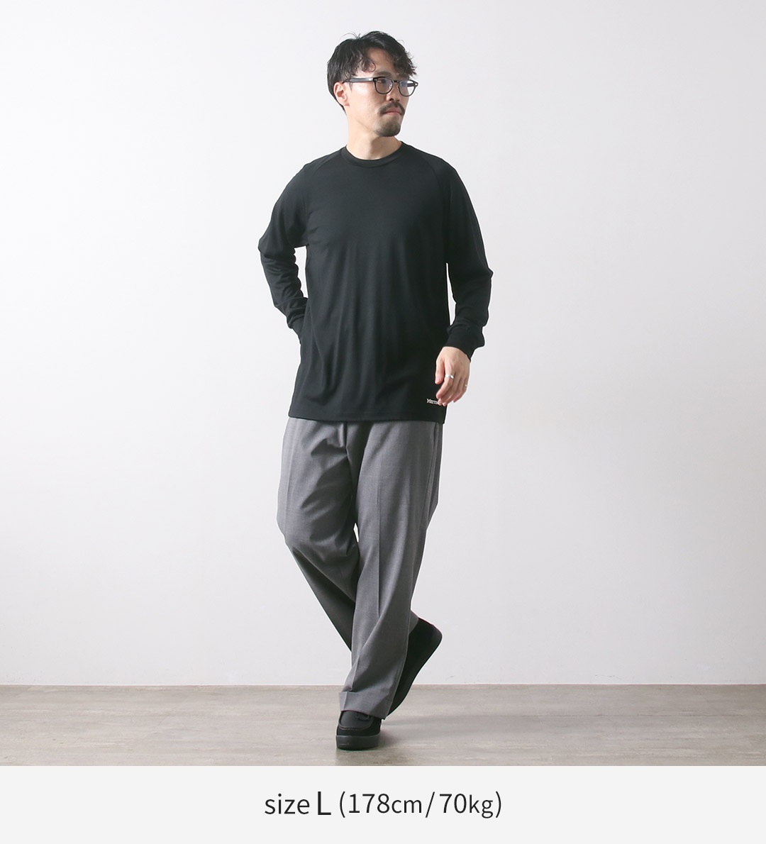 Marmot（マーモット） メリノウール ロングスリーブTシャツ