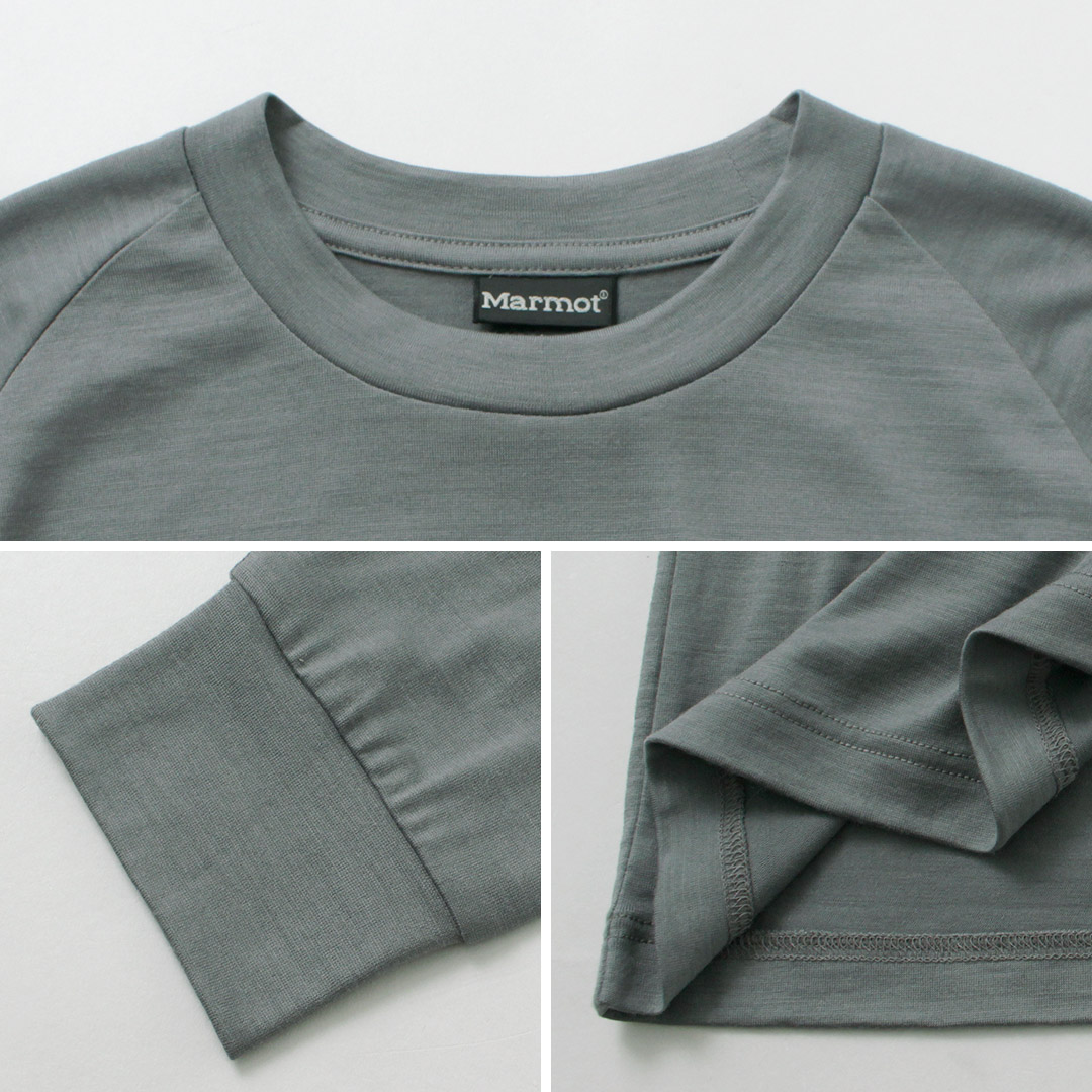 Marmot（マーモット） メリノウール ロングスリーブTシャツ