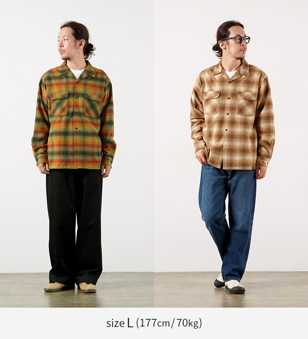 PENDLETON（ペンドルトン） ネルチェック オープンカラーシャツ