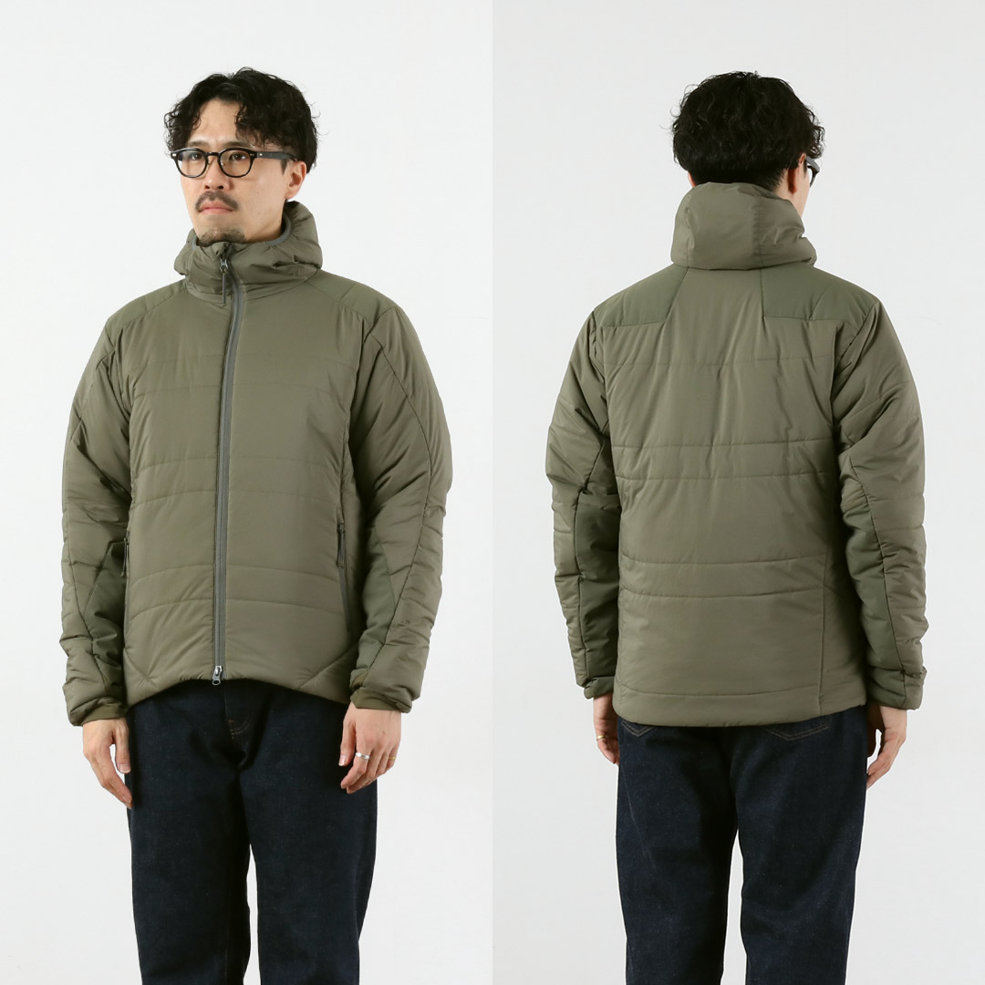 激レア108着限定【MHL.】天然泥染めコットンドリル地3Bジャケット 日本製 tilak（ティラック） ケティル ミグ ジャケット / インシュレーション