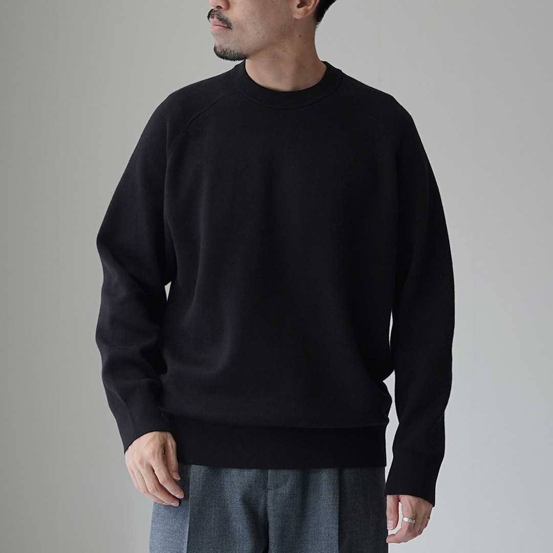 RYE TENDER（ライテンダー） マディソン ニットスウェット / メンズ 長袖 カシミヤ コットン ラグラン MADISON SWEATER | RYE TENDER | 03