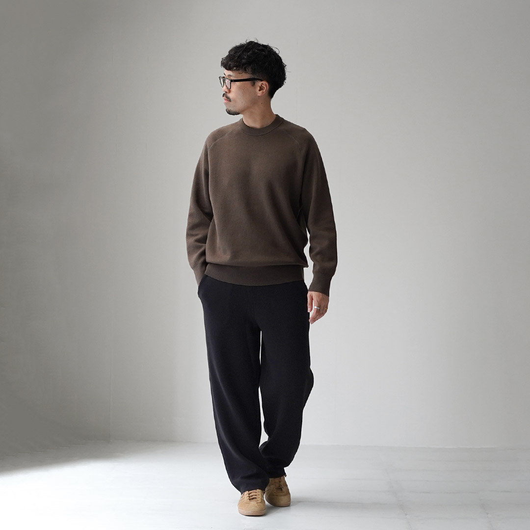 ROGGYKEI ロギーケイ スウェットパンツ ボトム コットン ROGGYKEI／ロギーケイ EASY PANTS GRAY sizeS | Routes*Roots