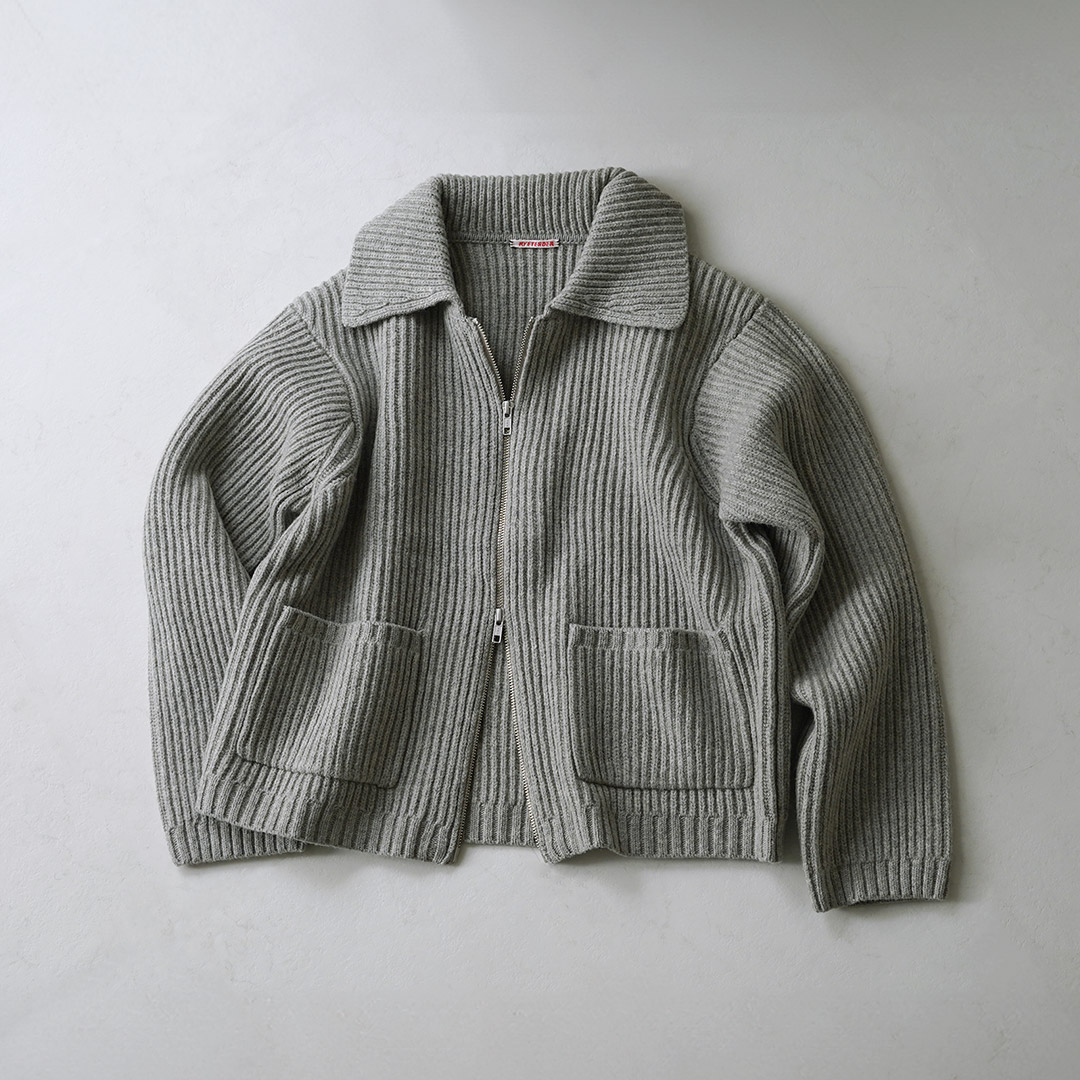 【中古】ライテンダー RYE TENDER 2025年春夏 コットンナイロン ニット ダブルジップ ジャージ ブラック【レディース】 中古】ライテンダー RYE TENDER 2025年春夏 コットンナイロン ニット