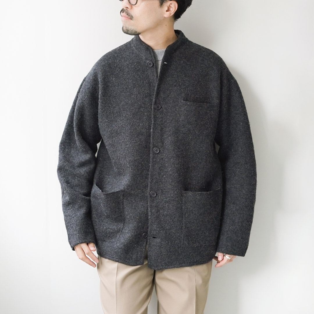 RYE TENDER（ライテンダー） ギルモア ボイルドウール ジャケット / カーディガン メンズ ニット ライトアウター | RYE TENDER | 01