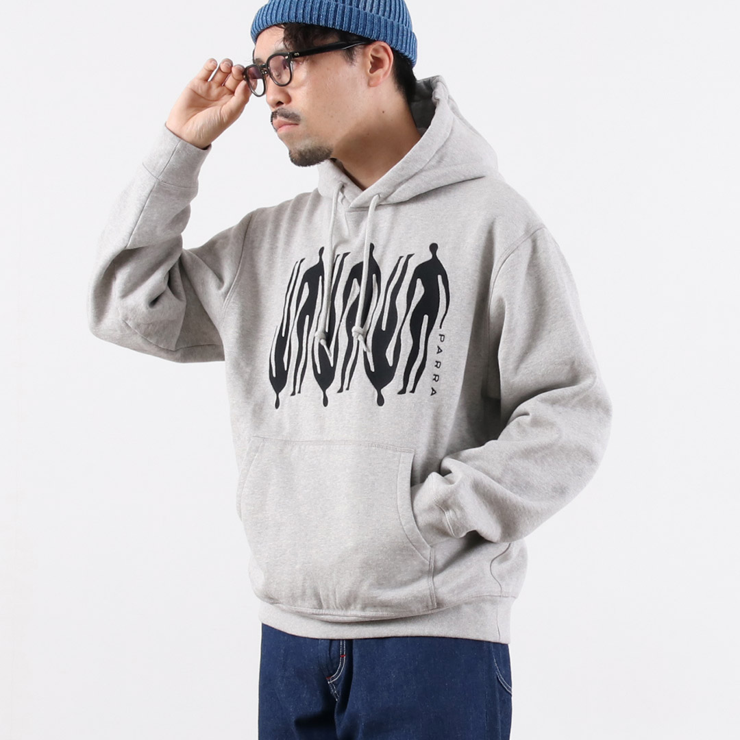 BY PARRA（バイパラ） コネクテッドガイ フードスウェット / プルオーバー パーカー メンズ 裏起毛 | By Parra | 01