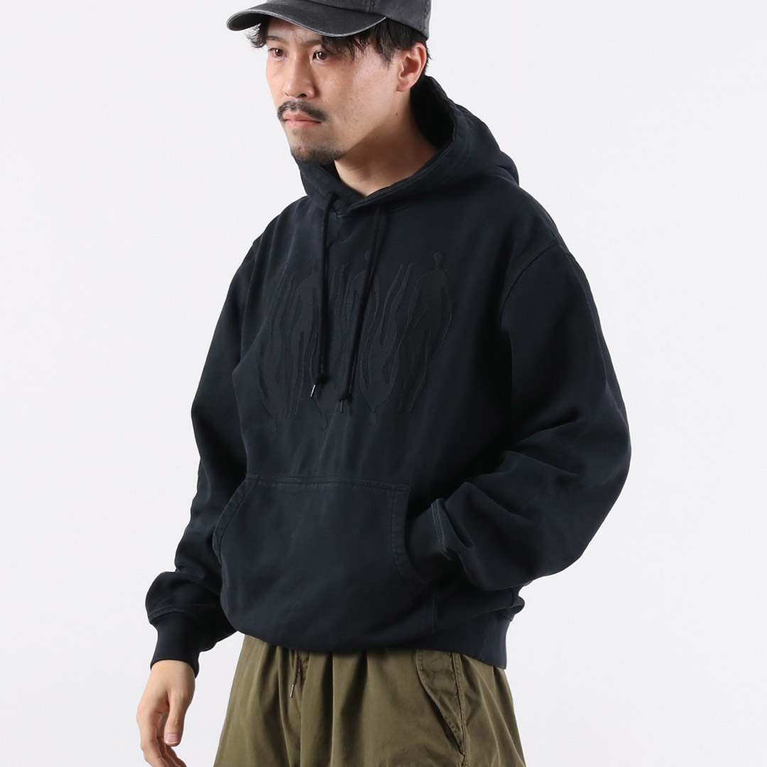 BY PARRA（バイパラ） コネクテッドガイ フードスウェット / プルオーバー パーカー メンズ 裏起毛 | By Parra | 02