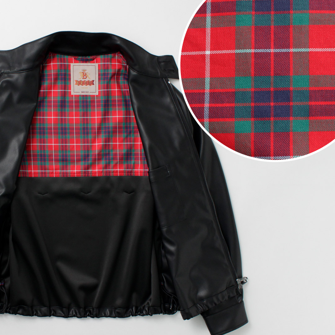 BARACUTA（バラクータ） G4 ボックスジャケット フェイクレザー