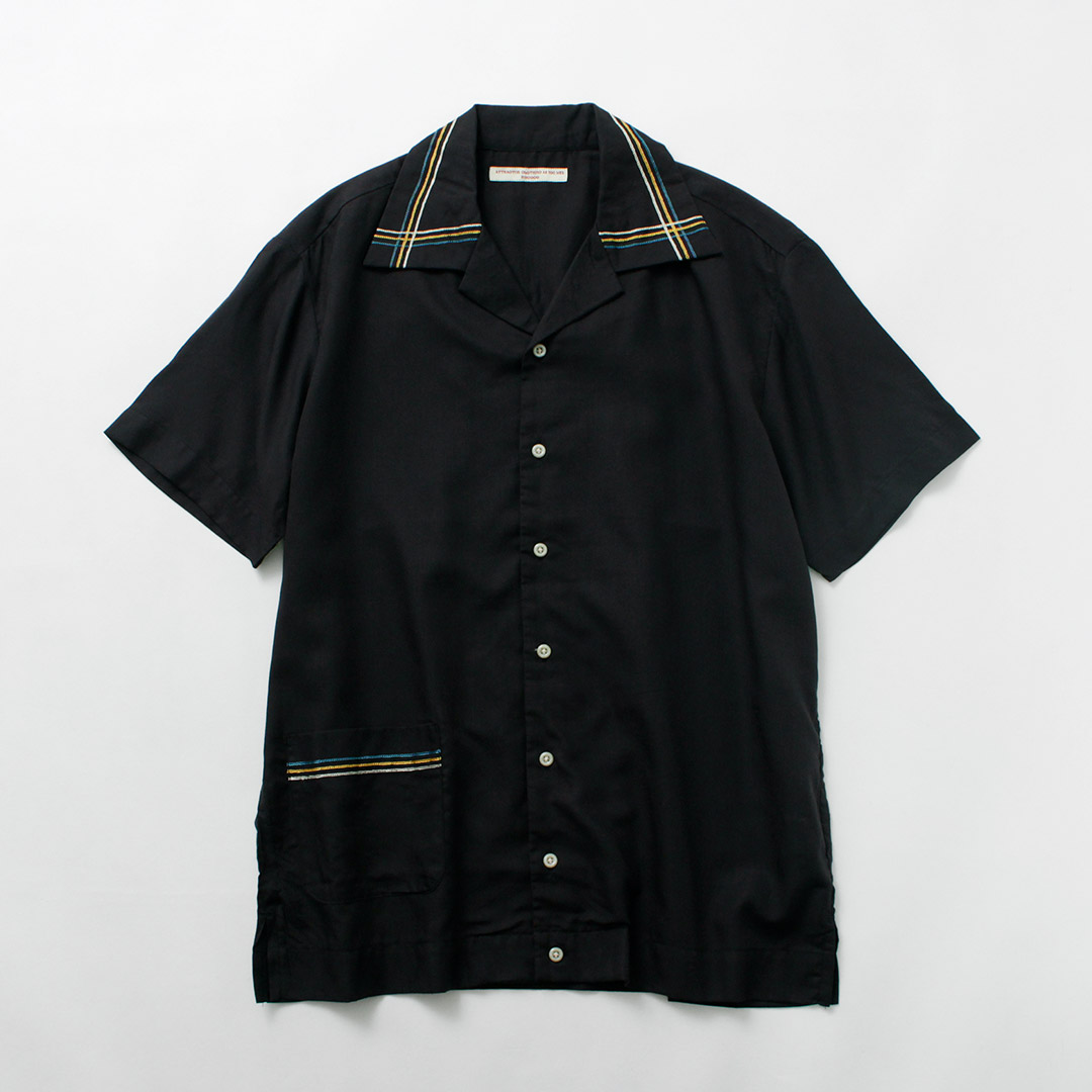 【レア・極美品】D&G ドルチェ&ガッパーナ　 ボウリングシャツ　メンズ ROCOCO（ロココ） ボーリングシャツ / メンズ 開襟 オープンカラー