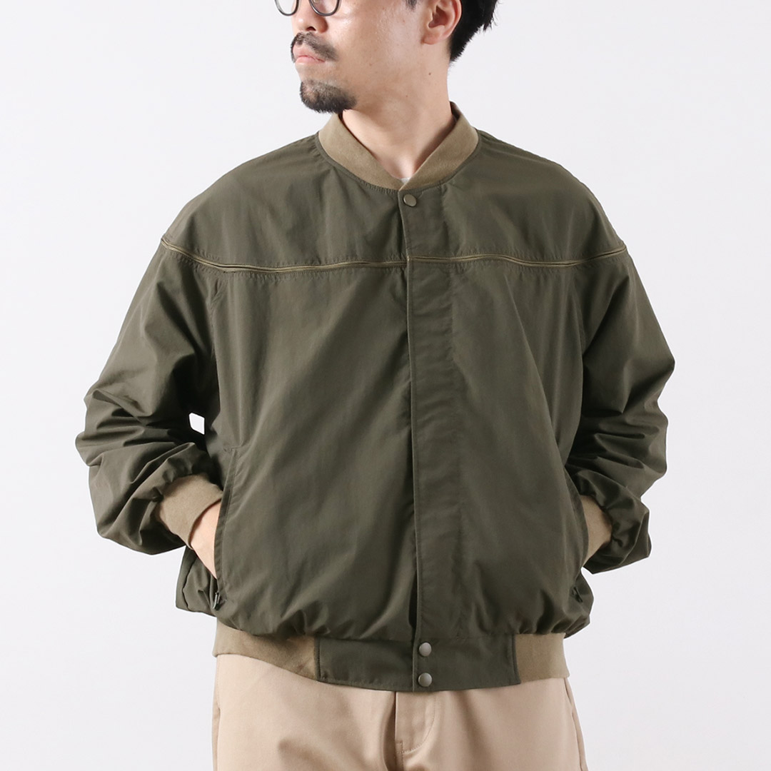 RAG（ラグ） サプレックスナイロン ダービージャケット / トップス ブルゾン ライトアウター 羽織 メンズ Supplex Derby Jacket | RAG | 01