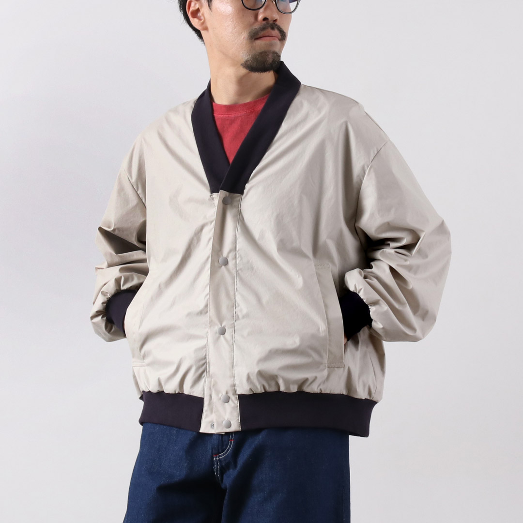 RAG（ラグ） レザータッチ ユーロカーディガン / トップス ブルゾン ライトアウター 羽織 メンズ Leather Touch Euro Cardigan | RAG | 01