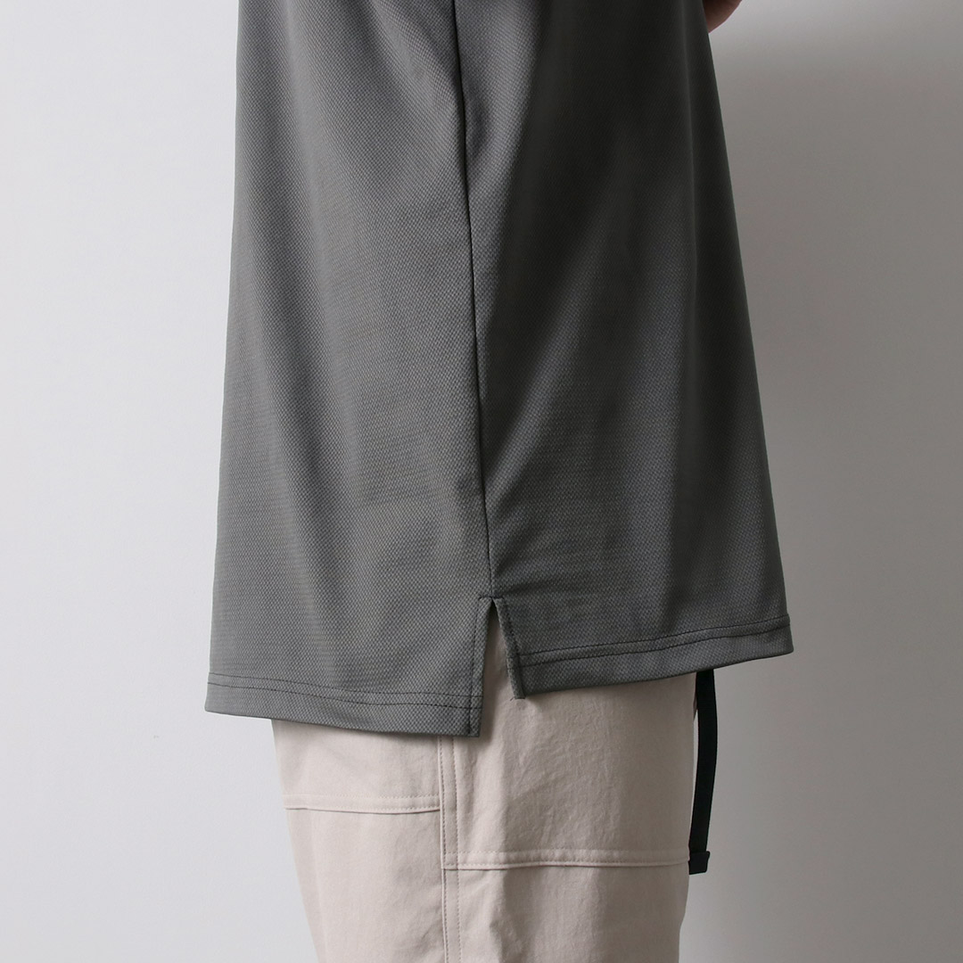 RAG（ラグ） ソフトクール モックネック ショートスリーブTシャツ