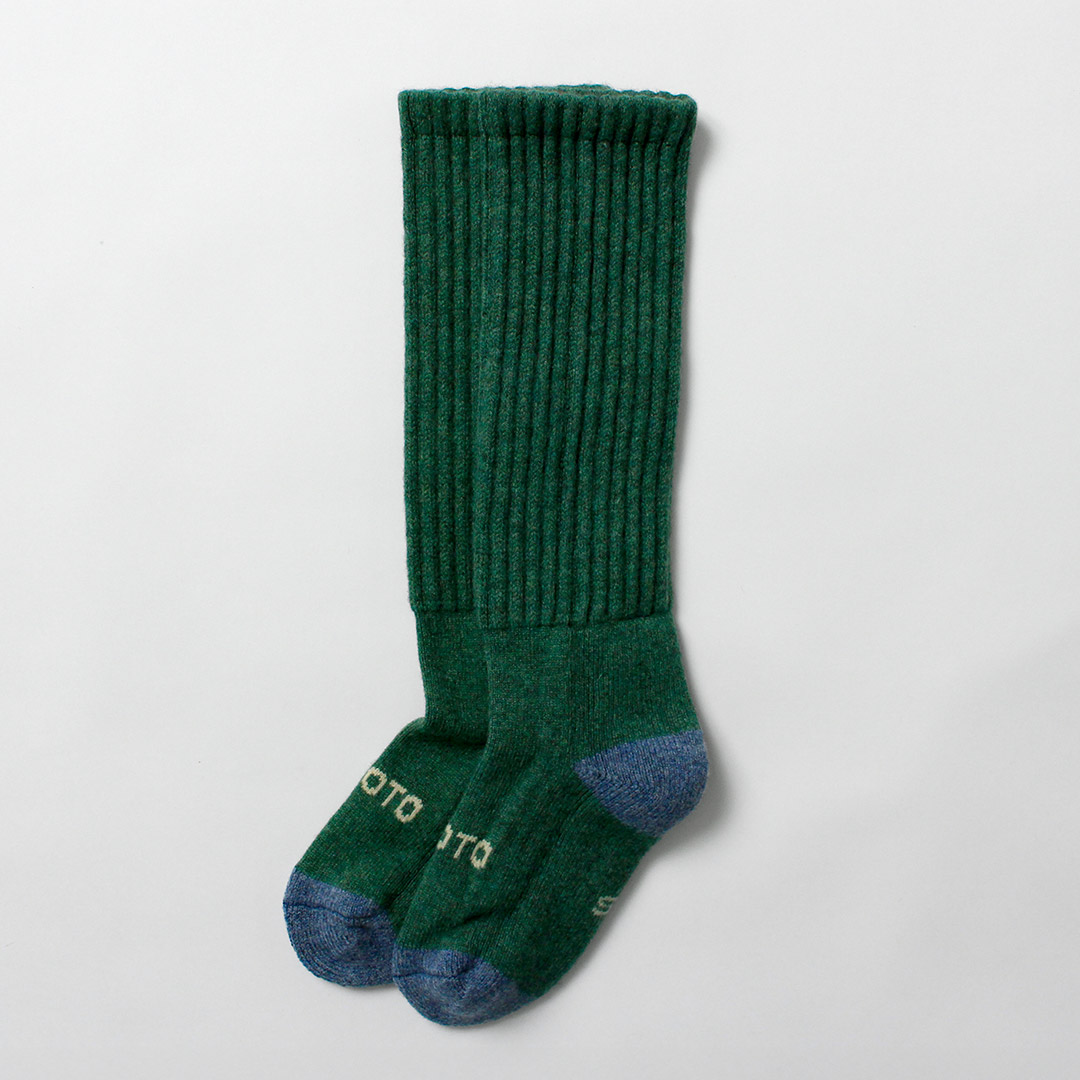 ROTOTO（ロトト） メリノラムウール ハイソックス / 靴下 メンズ ウィメンズ ユニセックス MERINO LAMBS WOOL HIGH SOCKS | ROTOTO | 02