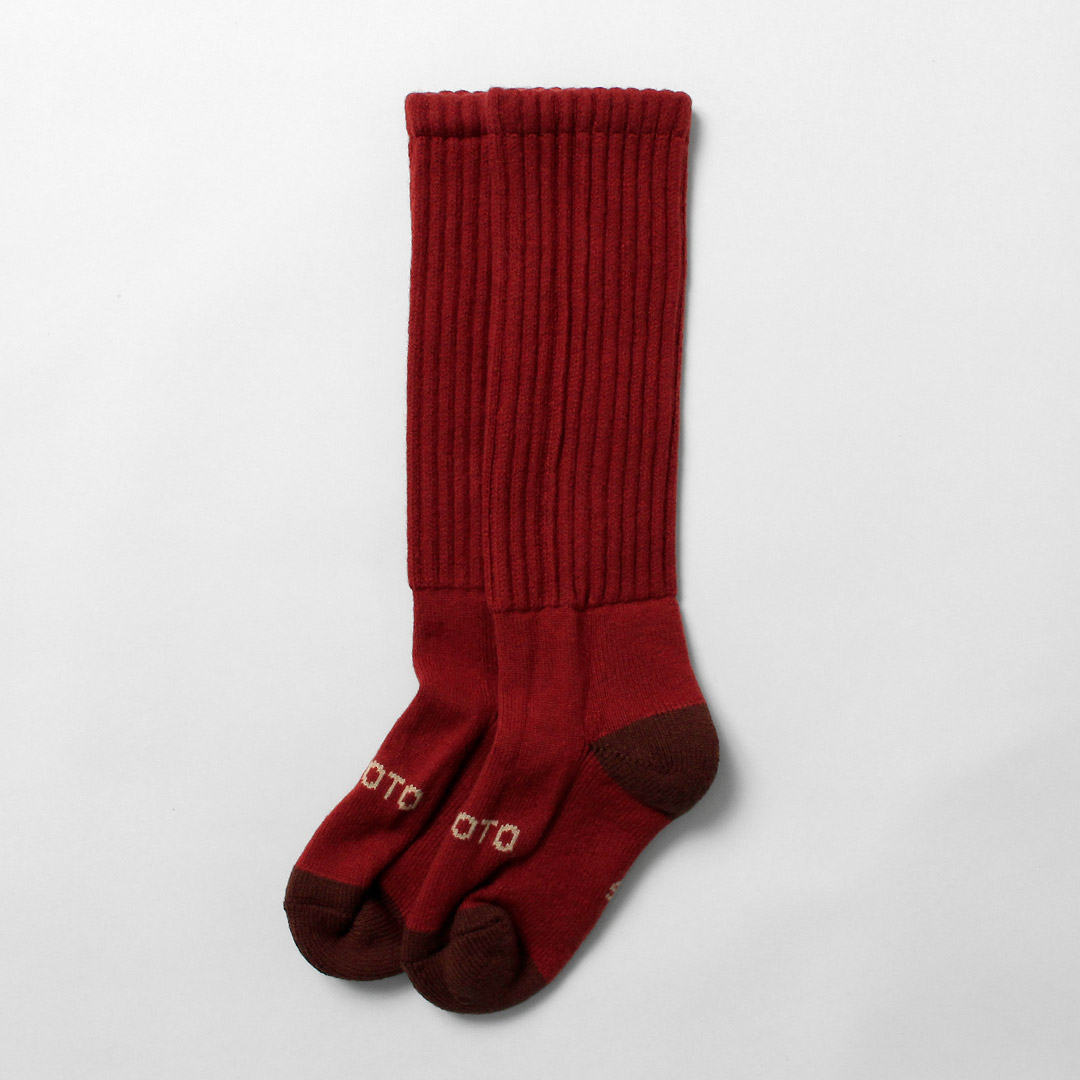ROTOTO（ロトト） メリノラムウール ハイソックス / 靴下 メンズ ウィメンズ ユニセックス MERINO LAMBS WOOL HIGH SOCKS | ROTOTO | 04