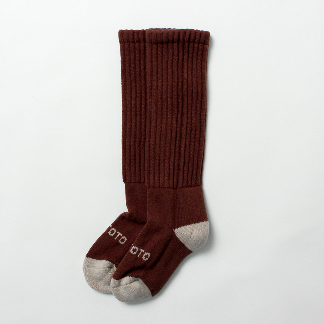 ROTOTO（ロトト） メリノラムウール ハイソックス / 靴下 メンズ ウィメンズ ユニセックス MERINO LAMBS WOOL HIGH SOCKS | ROTOTO | 05