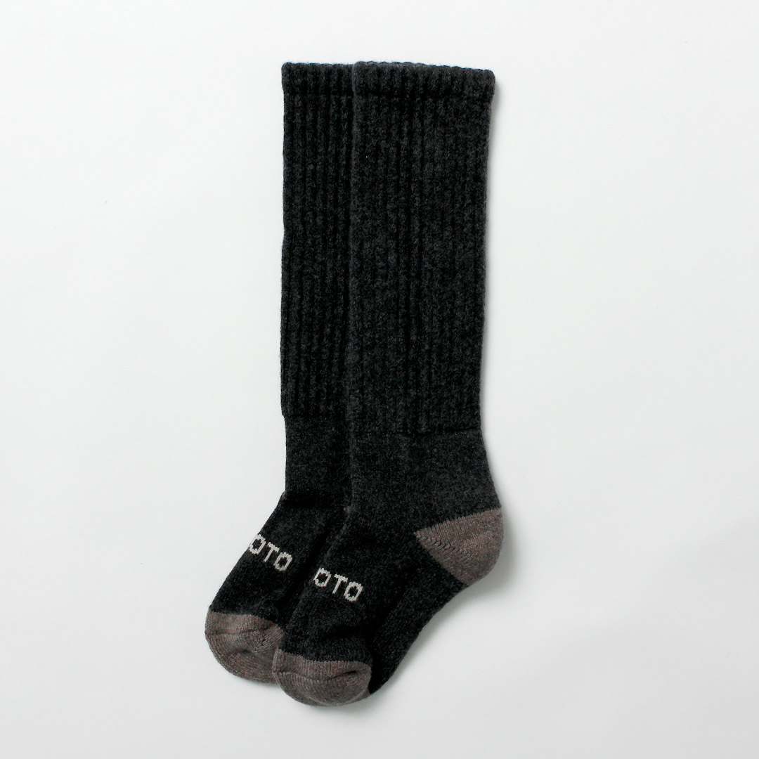 ROTOTO（ロトト） メリノラムウール ハイソックス / 靴下 メンズ ウィメンズ ユニセックス MERINO LAMBS WOOL HIGH SOCKS | ROTOTO | 06