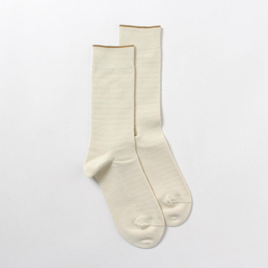 ROTOTO（ロトト） コットンサーマル ソックス / メンズ レディース ユニセックス 靴下 日本製 ハニカム COTTON THERMAL SOCKS | ROTOTO | 01