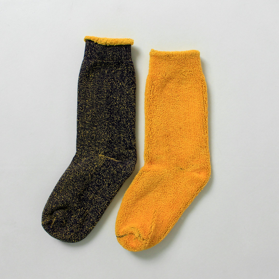 ROTOTO（ロトト） リバーシブル パイルソックス / 靴下 メンズ ウィメンズ ユニセックス 肉厚 RIVERSIBLE PILE SOCKS | ROTOTO | 01