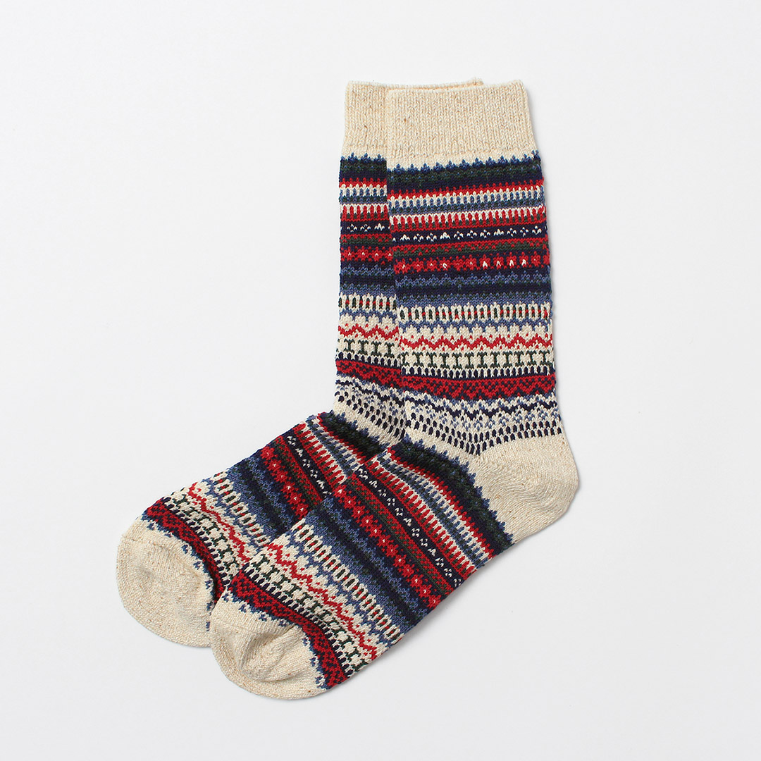 ROTOTO（ロトト） ノルディックパターン ソックス / 靴下 メンズ レディース ユニセックス 柄 プレゼント ギフト 日本製 R1630 | ROTOTO | 01
