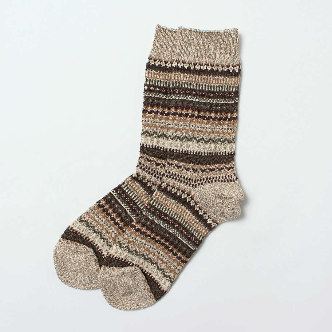 ROTOTO（ロトト） ノルディックパターン ソックス / 靴下 メンズ レディース ユニセックス 柄 プレゼント ギフト 日本製 R1630 | ROTOTO | 03