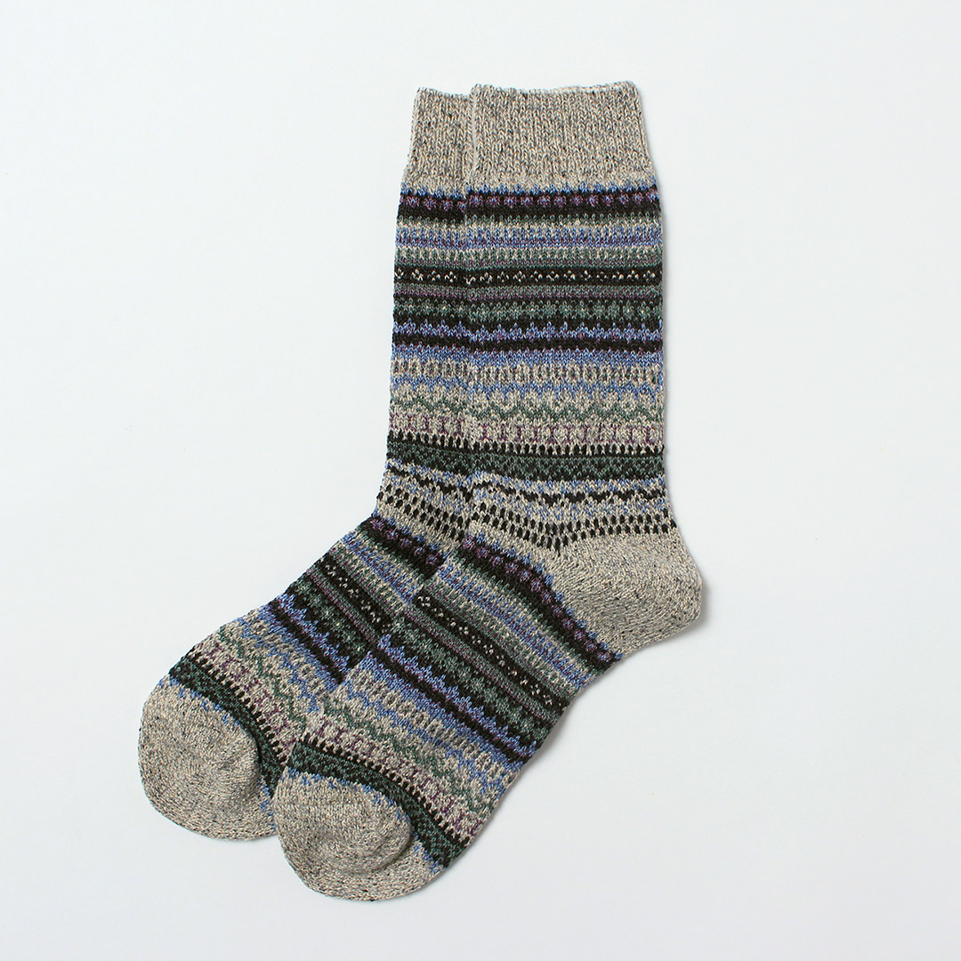 ROTOTO（ロトト） ノルディックパターン ソックス / 靴下 メンズ レディース ユニセックス 柄 プレゼント ギフト 日本製 R1630 | ROTOTO | 04