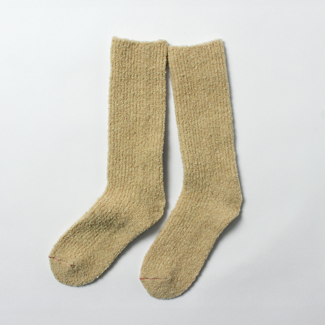 ROTOTO（ロトト） メリノ ブークレ ソックス / 靴下 メンズ ウィメンズ ユニセックス MERINO BOUCLE SOCKS | ROTOTO | 01