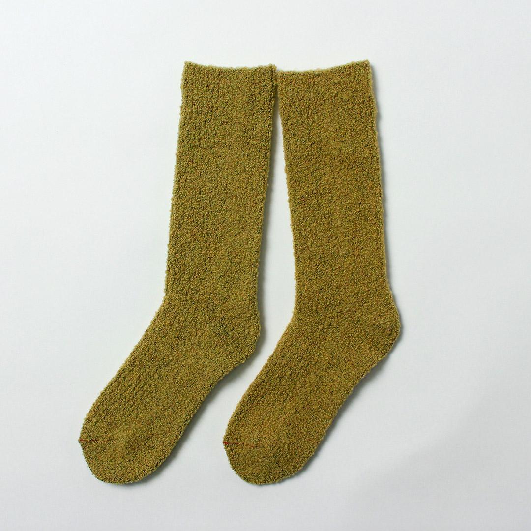 ROTOTO（ロトト） メリノ ブークレ ソックス / 靴下 メンズ ウィメンズ ユニセックス MERINO BOUCLE SOCKS | ROTOTO | 02