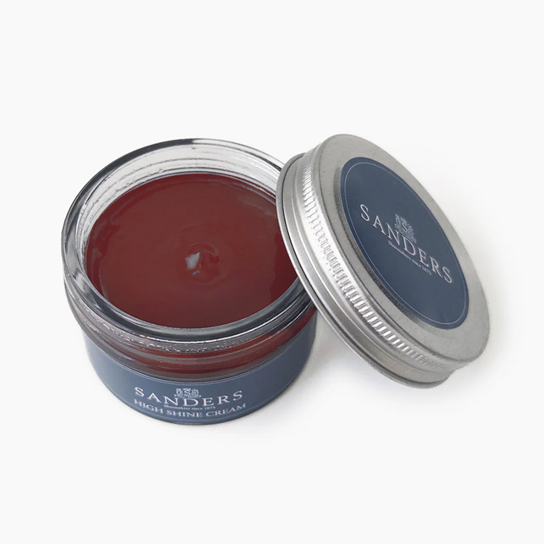 SANDERS（サンダース） ハイシャインクリーム / 靴クリーム 乳化性 シューケア 黒 茶色 | SANDERS | 01
