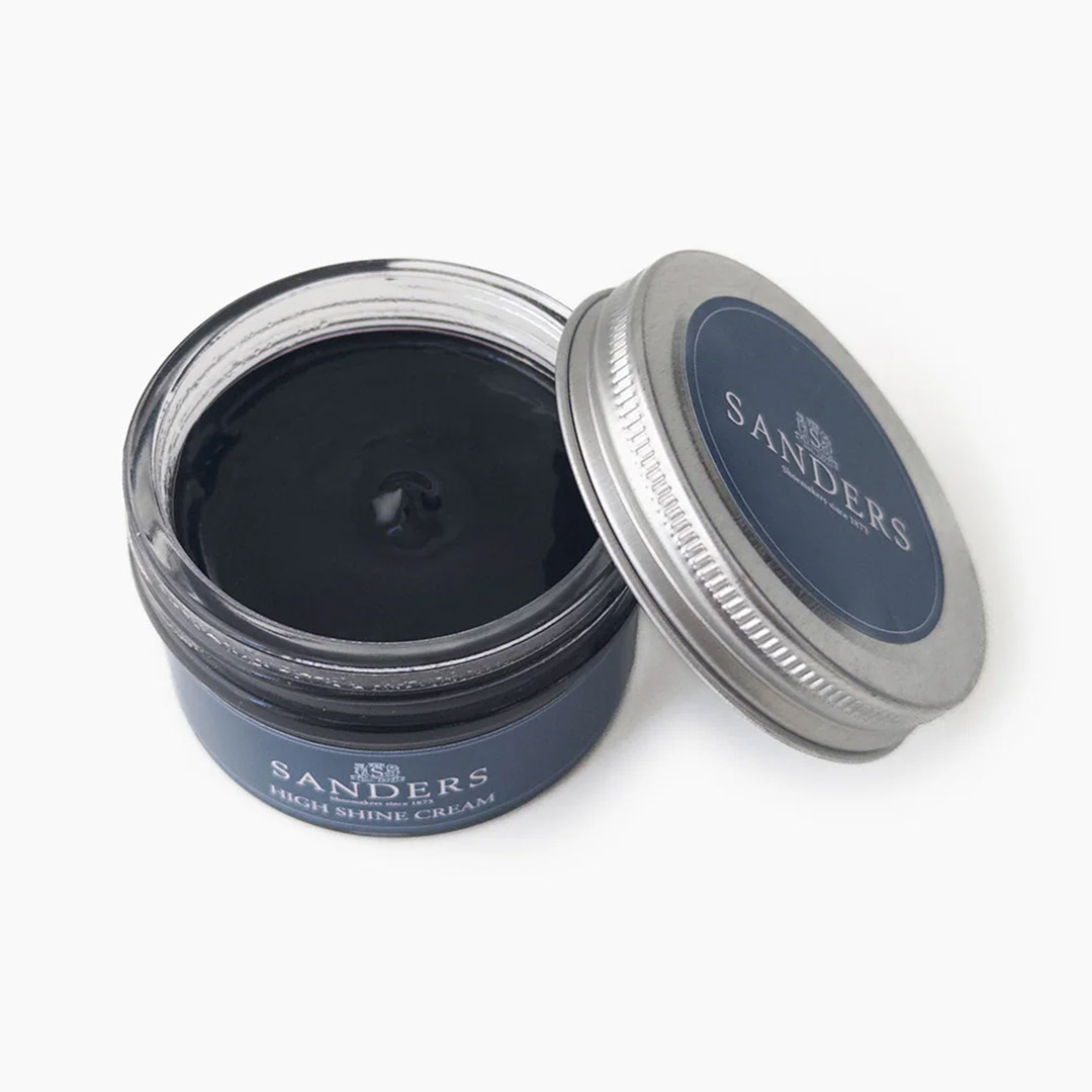 SANDERS（サンダース） ハイシャインクリーム / 靴クリーム 乳化性 シューケア 黒 茶色 | SANDERS | 02