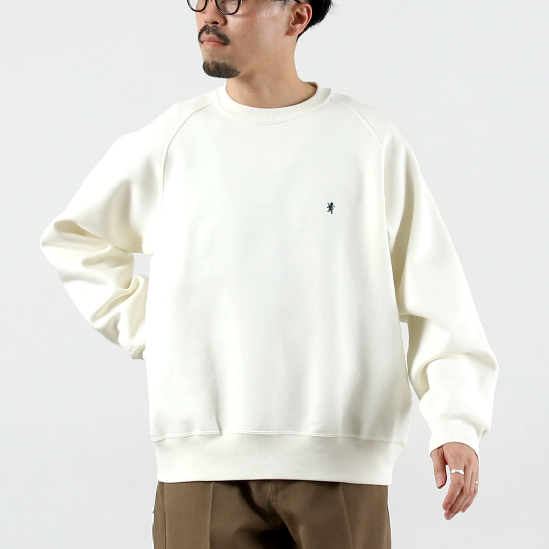 GYMPHLEX（ジムフレックス） スイングスリーブ クルーネック プルオーバースウェット / メンズ 長袖 裏起毛 | GYMPHLEX | 01