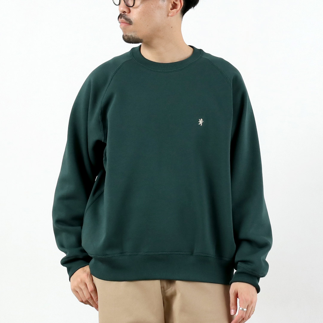 GYMPHLEX（ジムフレックス） スイングスリーブ クルーネック プルオーバースウェット / メンズ 長袖 裏起毛 | GYMPHLEX | 04