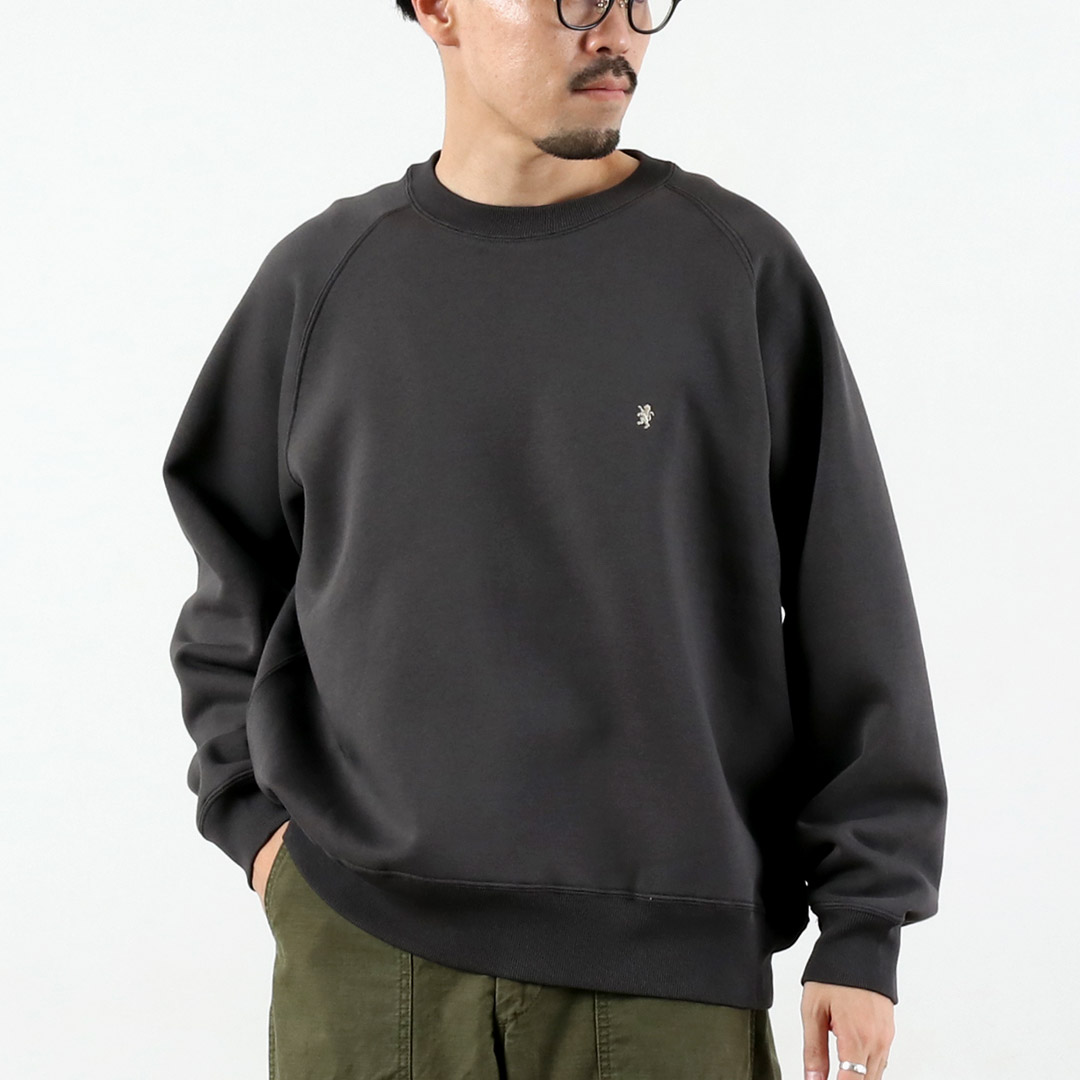 GYMPHLEX（ジムフレックス） スイングスリーブ クルーネック プルオーバースウェット / メンズ 長袖 裏起毛 | GYMPHLEX | 05