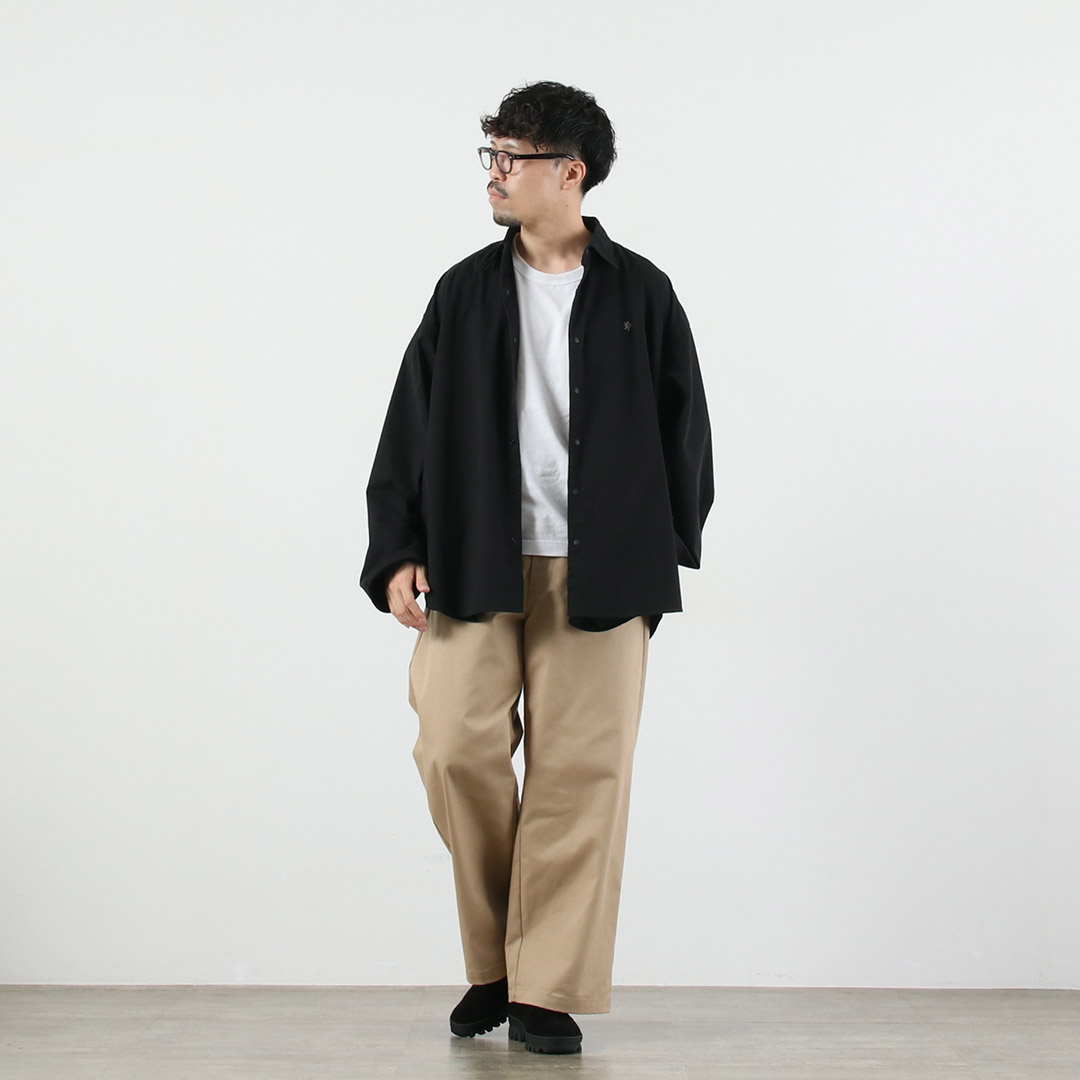 ジムフレックス　近年　2way　シャツジャケット　ゆったり　春秋　ライトアウター ジムフレックス 近年 2way シャツジャケット ゆったり 春秋 ライトアウター