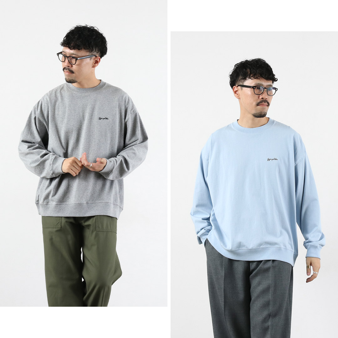 cpfm ロンT ジャージ GYMPHLEX（ジムフレックス） ハイガーゼコットン ロングスリーブT