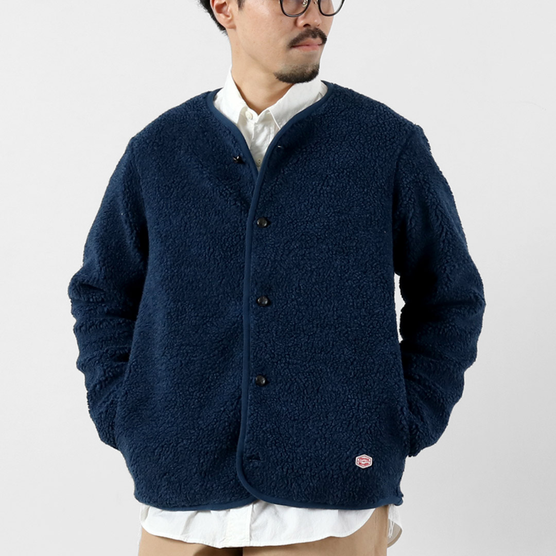 VINCENT ET MIREILLE（ヴァンソン エ ミレイユ） ボアカーディガン プレイド M / メンズ アウター Boa Cardigan Plaid | VINCENT ET MIREILLE | 02